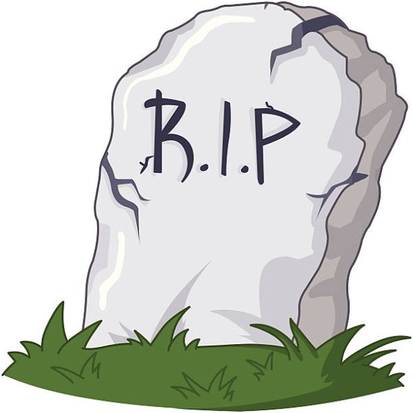 Могила мультяшная