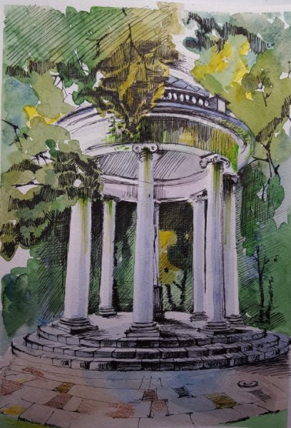 Ялта дом с ротондой