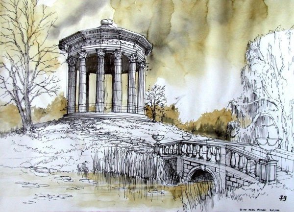 Ротонда эскиз