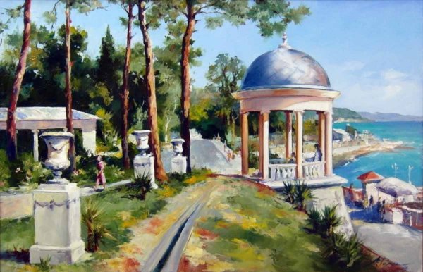 Картины маслом Алушта Ротонда