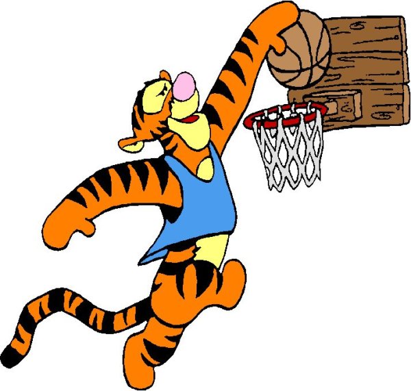 Мультяшные герои занимаются спортом