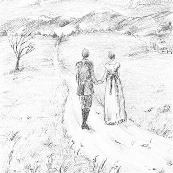 Лёгкий рисунок в стиле Роматизма