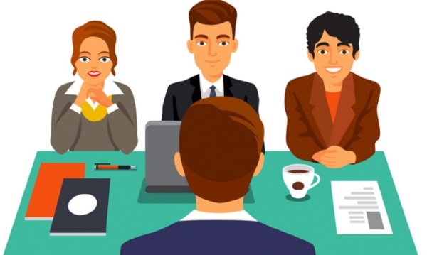 Собеседование иллюстрация