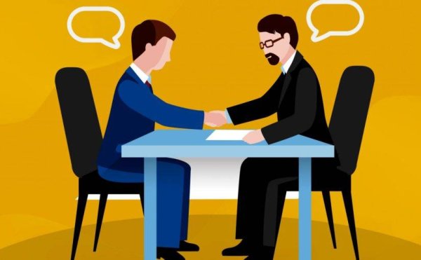 Собеседование мультяшка