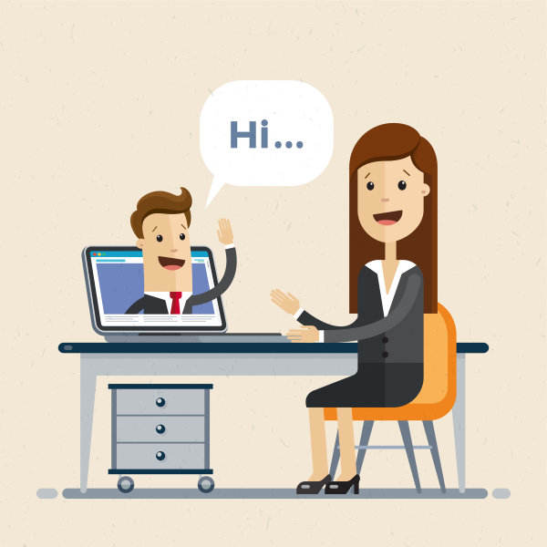 Собеседование человечки