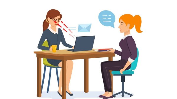 Собеседование иллюстрация