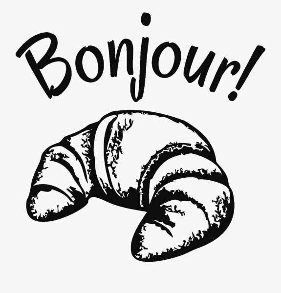 Булочка карандашом