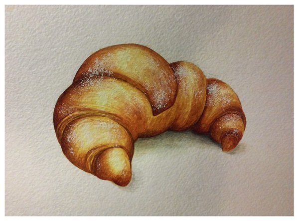 Круассан силуэт