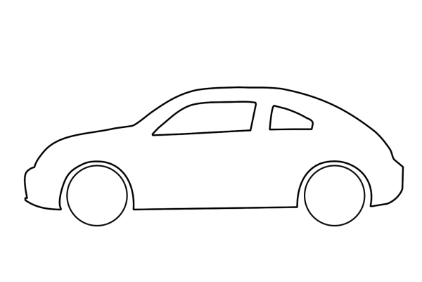 Трафарет "машины"