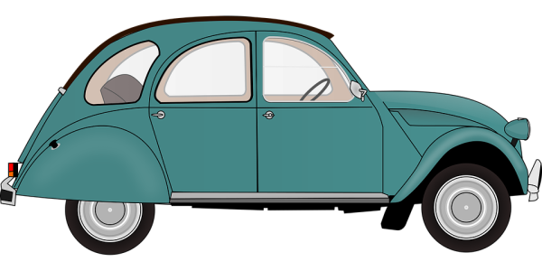 Ситроен 2cv вектор