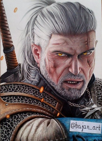 Геральт скетч