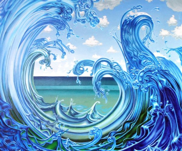 Волна рисунок