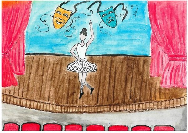 Нарисовать театр