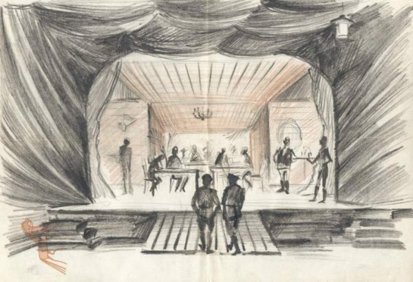 Театр иллюстрация