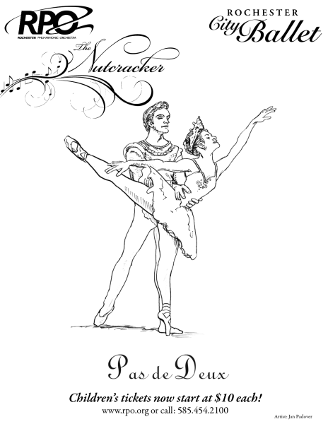 Афиша к балету спящая красавица рисунок