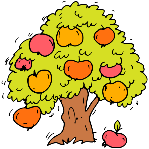 Яблоки на дереве