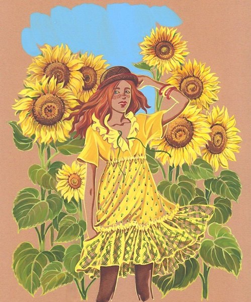 Марина Цветаева рисунок портрет