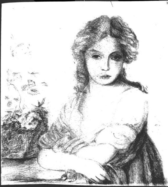 Рисунок про Марина Ивановна Цветаева