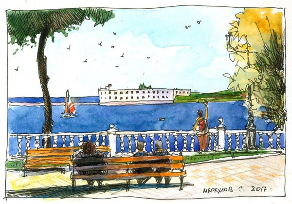 Меркулов художник Севастополь