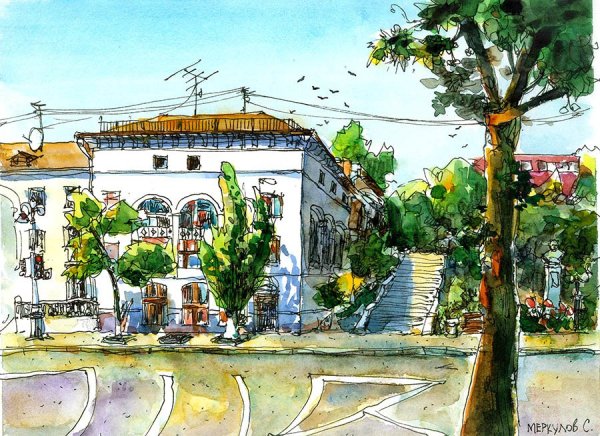 Меркулов художник Севастополь