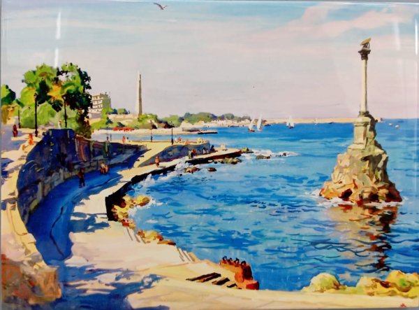 Художник Владимир Ольхов Севастополь