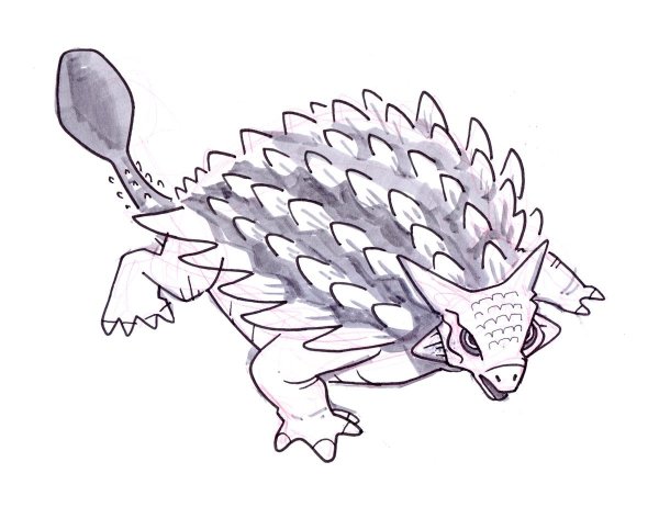 Динофроз Анкилозавр