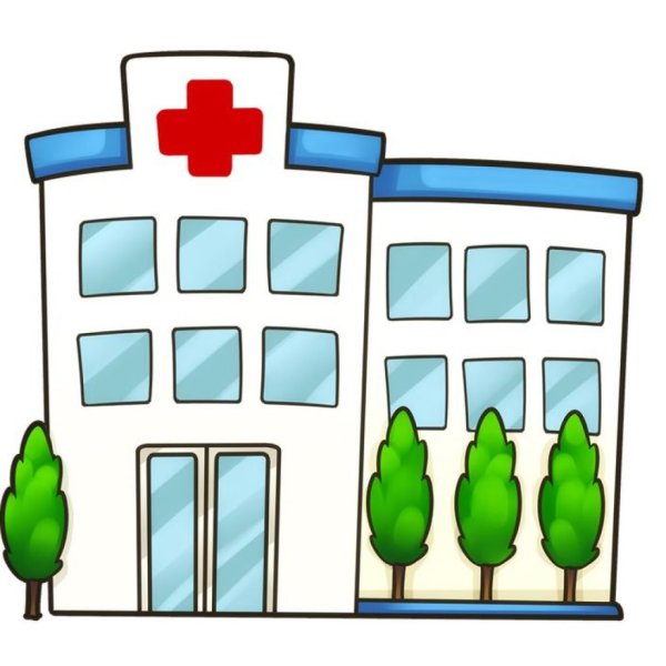 Больница мультяшная