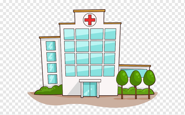 Больница рисунок