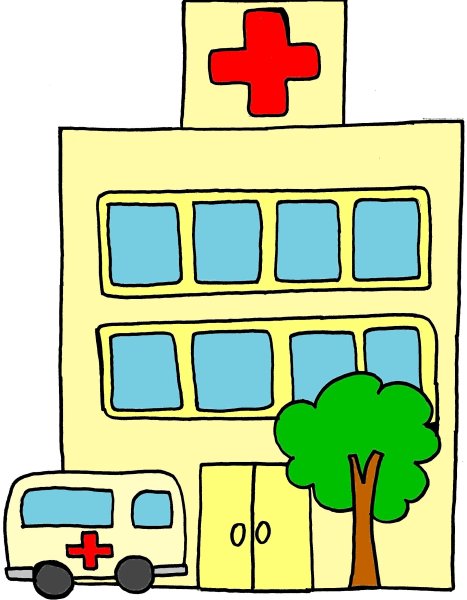 Больница рисунок для детей