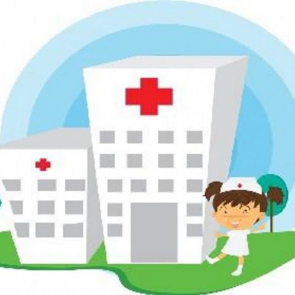 Мультяшное здание больницы