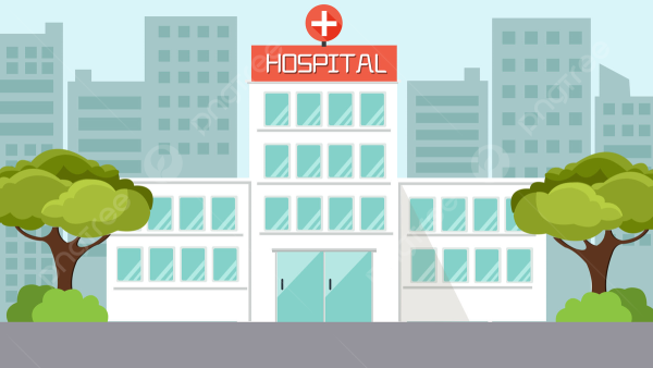 Больница схематично для детей