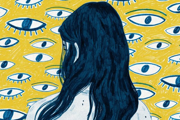 Тревожность иллюстрация