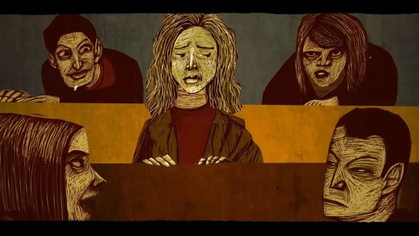 Социофобия страшная картинка