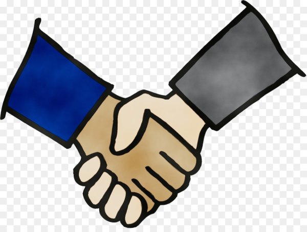 Пожатие рук рисунок