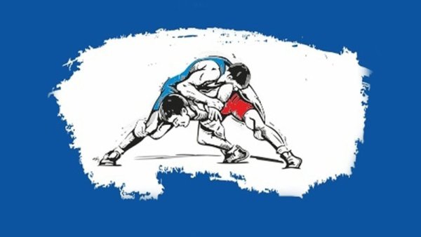 Греко Римская борьба рисунок