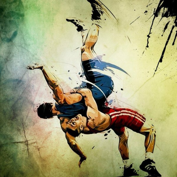 Фотообои борцы