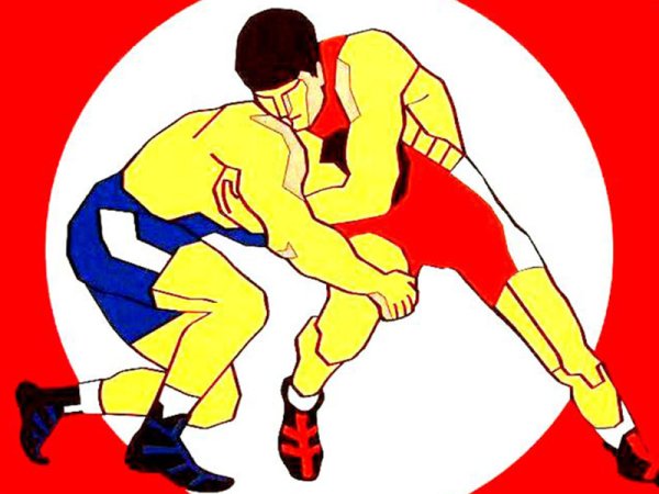 Логотип греко-римской борьбы