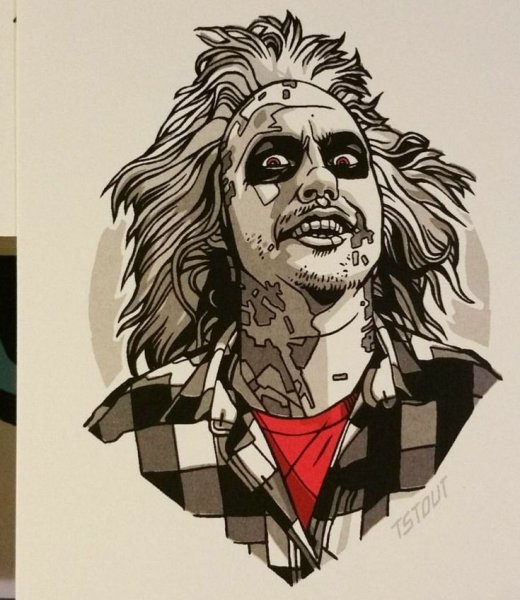 Битлджус тату