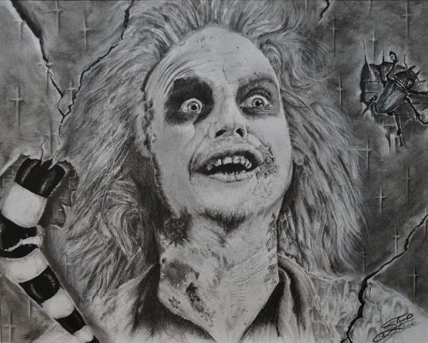 Битлджус эскиз