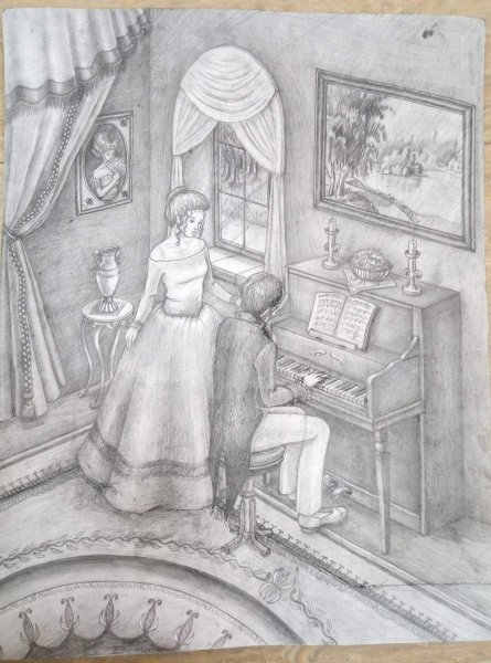 Князь Верейский из романа Дубровский иллюстрация