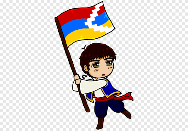 Флаг Армении и Нагорного Карабаха