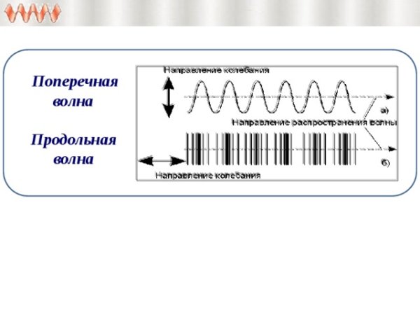 Продольные и поперечные волны звуковые волны
