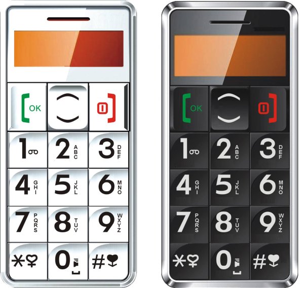 Панель кнопочного телефона