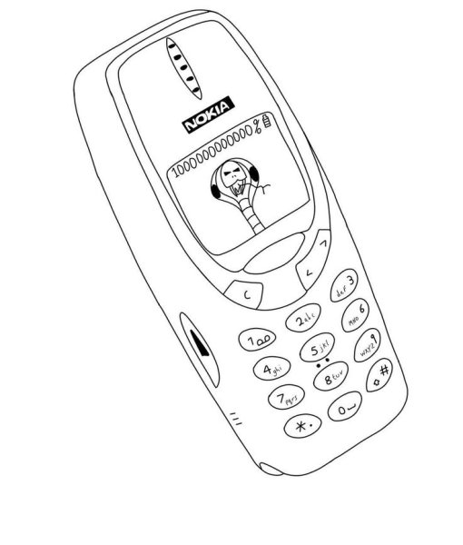 Nokia 3310 Illustrator