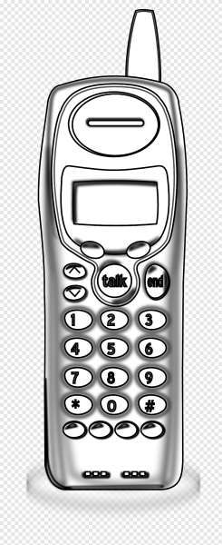 Сотовый телефон разукрашка