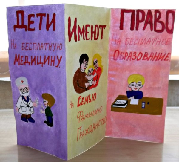 Буклет права ребенка