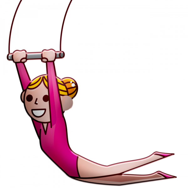 Мультяшные акробаты