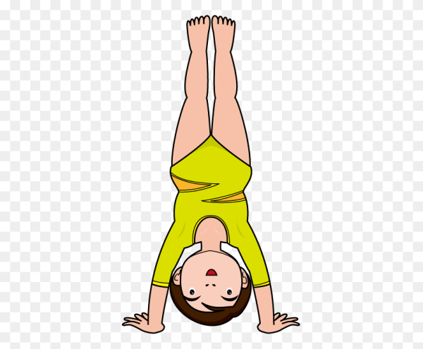 Раскраска акробатика