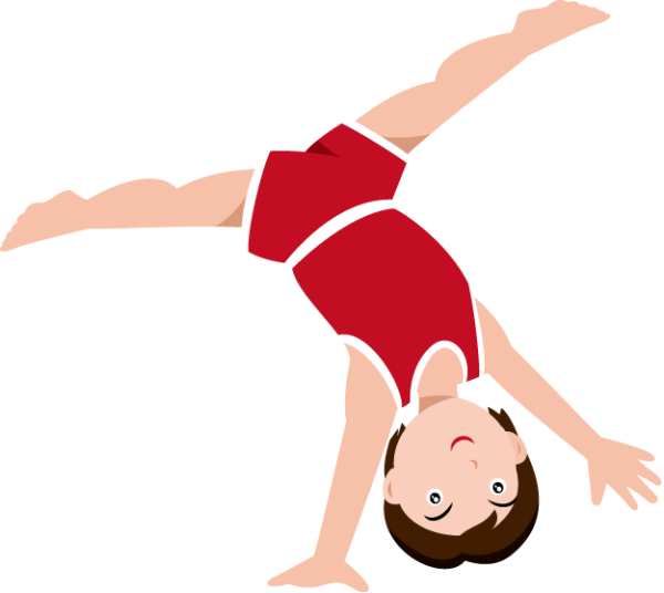 Воздушные гимнасты раскраска