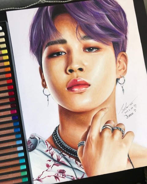 Портреты БТС Чимин